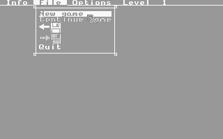 Stratego atari screenshot